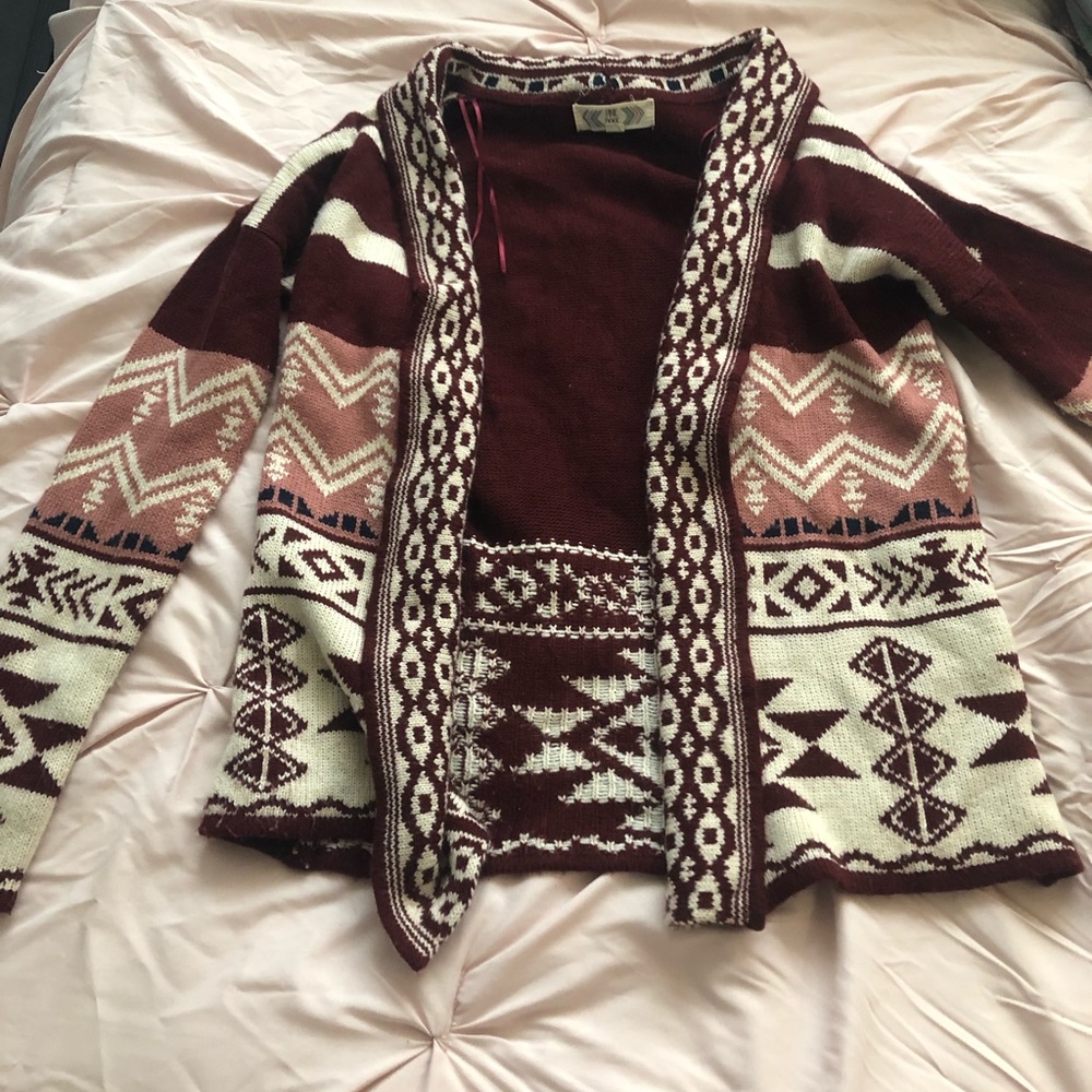 Aztec Patterned Cardigan